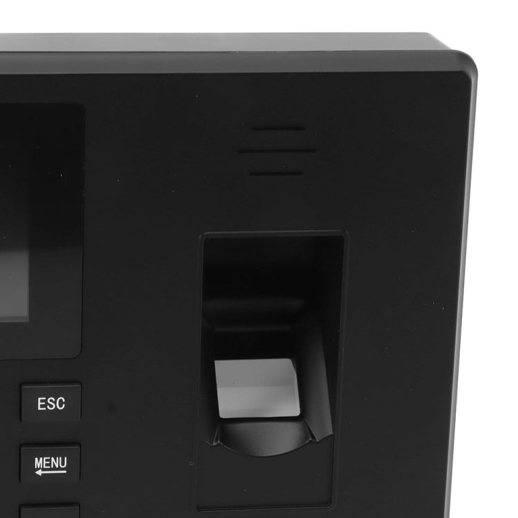 Fingerprint Recognition Voice Broadcast Smart Report Generation Attendance Machine, Model: Gold UK Plug by buy2fix