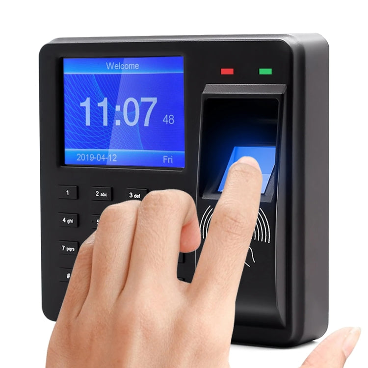 M10 Smart ID Card Recognition Fingerprint Access Control All-in-one Attendance Machine(English Version) - Attendance System by buy2fix | Online Shopping UK | buy2fix