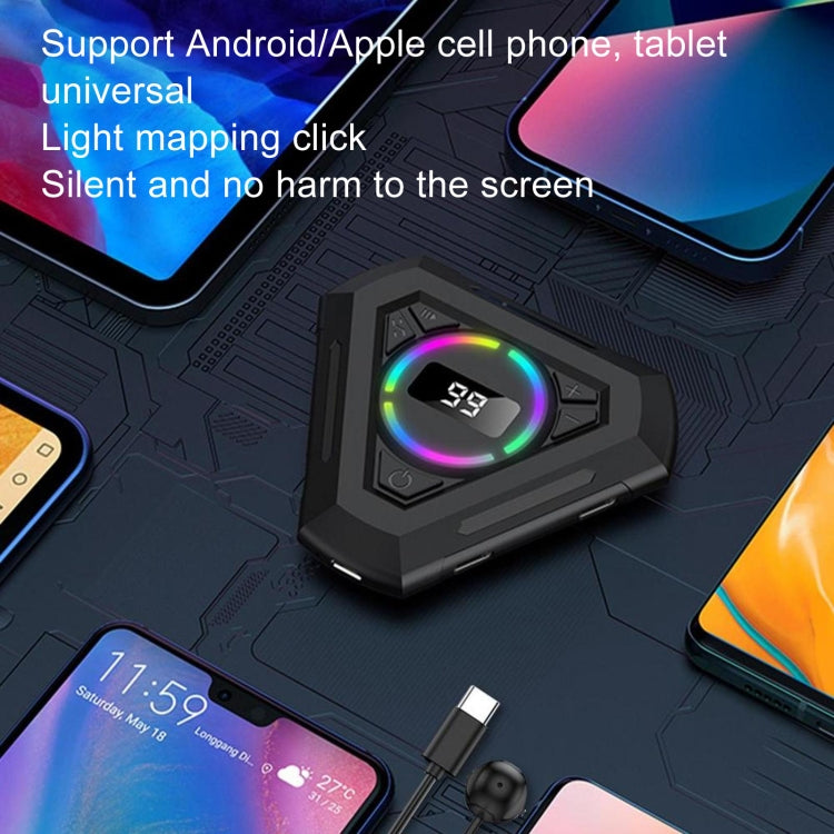 G50 Screen Tapper Cell Phone Tapper Live Streaming Aid Mute Analog Finger Tapping, Specification: 1 Drag 2 - Other Accessories by buy2fix | Online Shopping UK | buy2fix