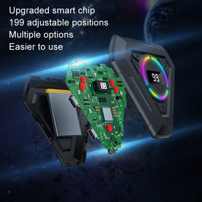 G50 Screen Tapper Cell Phone Tapper Live Streaming Aid Mute Analog Finger Tapping, Specification: 1 Drag 4 - Other Accessories by buy2fix | Online Shopping UK | buy2fix