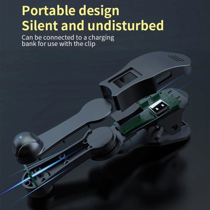 B-02 Cell Phone Screen Clicker Intelligent Plug-in Physical Connecting Point Device Living Equipment(Black) - Other Accessories by buy2fix | Online Shopping UK | buy2fix