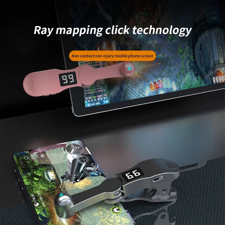 B-02 Cell Phone Screen Clicker Intelligent Plug-in Physical Connecting Point Device Living Equipment(Black) - Other Accessories by buy2fix | Online Shopping UK | buy2fix