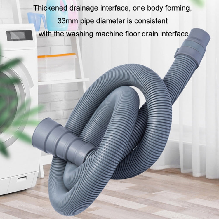 6m Thickened Drum Washing Machine High Elastic Extended Drain Pipe by buy2fix