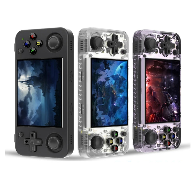 ANBERNIC RG35XX H Handheld Game Console 3.5 Inch IPS Screen Linux System 64GB+128GB(Black) - Pocket Console by ANBERNIC | Online Shopping UK | buy2fix