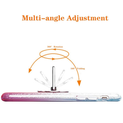 Metal Cell Phone Finger Ring Holder Rotatable Desktop Phone Stand, Color: 4 Leaf Grass Oxidation Silver - Ring Holder by buy2fix | Online Shopping UK | buy2fix