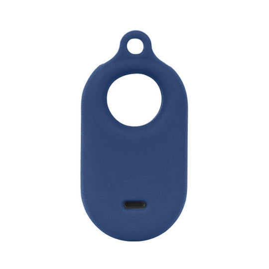 For Samsung Galaxy SmartTag2 Locator Protective Cover Soft Silicone Defense Protector Case(Dark Blue)