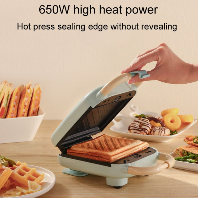 7 In 1 YIDPU Multifunctional Family Breakfast Maker Light Diet Sandwich Waffle Baker, CN Plug(Green) - Bulit-in Ovens & Accessories by YIDPU | Online Shopping UK | buy2fix