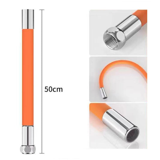 Faucet Splash-proof Universal Bending Shaping Extension Tube, Length: 50cm by buy2fix