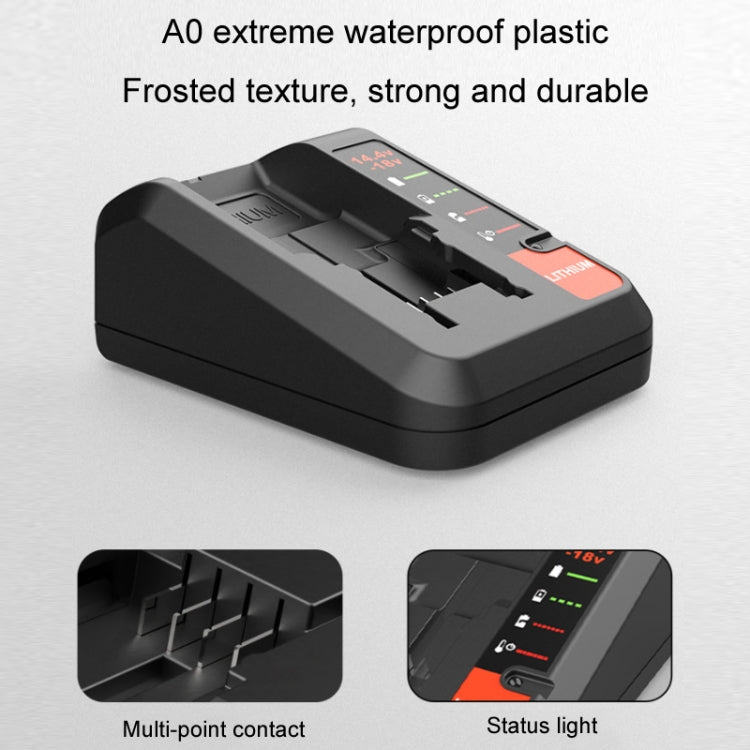 For BlackDeck 14.4~20V3A Tool Lithium Battery Charger, Specification: US Plug - Electric Saws & Accessories by buy2fix | Online Shopping UK | buy2fix