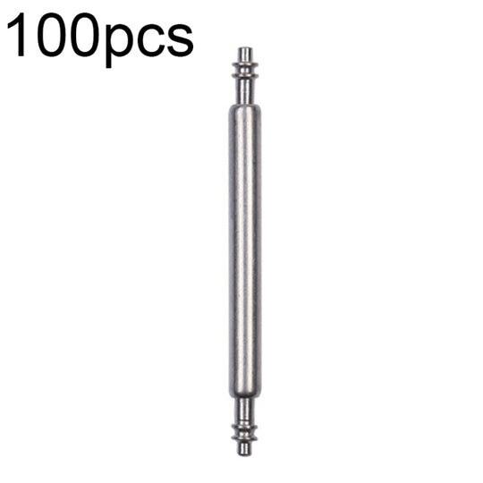 100pcs /Set 304 Stainless Steel Strap Connecting Rod Strap Switch Lugs, Spec: Double (1.8x23mm)