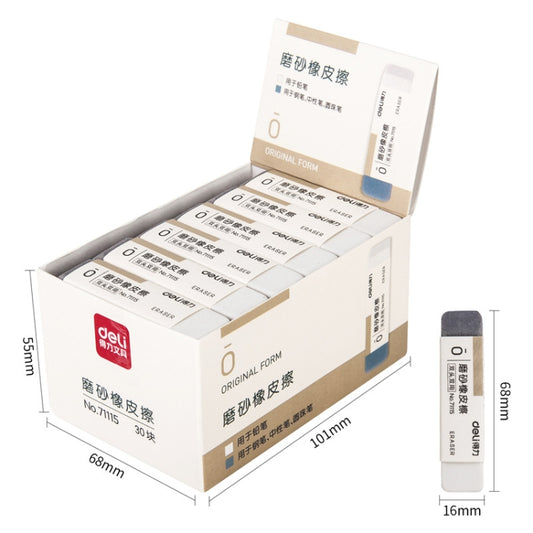 Deli 71115 Semi-frosted Pen Eraser Erasable Pencil Neutralizer Pen by Deli