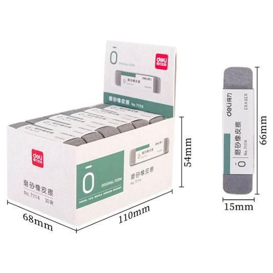 Deli 71114 Full Frosted Pen Eraser Erasable Pencil Neutralizer Pen by Deli