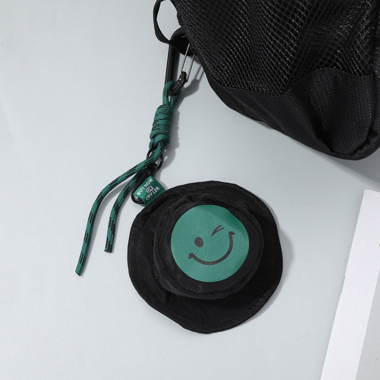 Portable Fisherman Hat Bag Coin Key Pouch Mini Bag Hanger, Color: Khaki Smiley Face - Wallets by buy2fix | Online Shopping UK | buy2fix