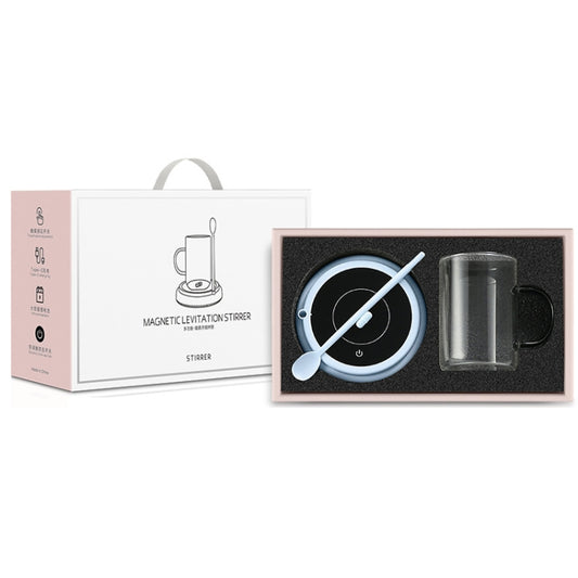 10000rpm/Min Magnetic Levitation Electric Coffee Stirrer Milk Shaker With Cup Gift Box(Pink) - Coffee Tools by buy2fix | Online Shopping UK | buy2fix