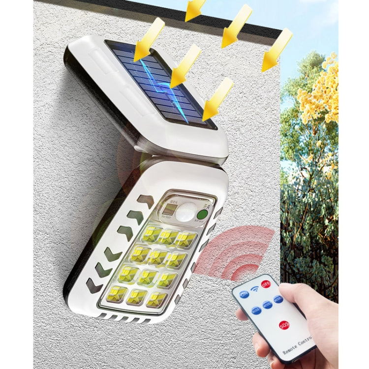 Garden Remote Control Solar Lights Fully Automatic Outdoor Street Lights(A0401) - Solar Lights by buy2fix | Online Shopping UK | buy2fix