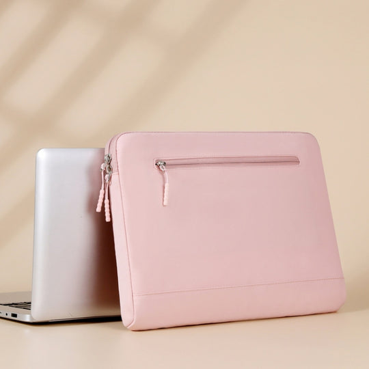 15-15.6 Inch Thin And Light Laptop Sleeve Case Notebook Briefcase Bag(Pink)