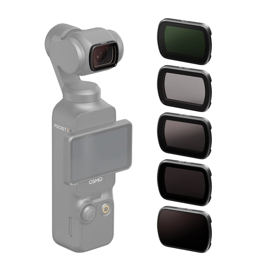 For DJI Osmo Pocket 3 aMagisn HD Double Sided Coated Filters Sports Camera Protective Goggles, Style: ND16+ND64+ND256+ND1000 by aMagisn