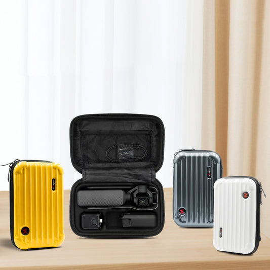 For DJI Osmo Pocket 3 aMagisn Small Organizer Bag Sports Camera Protective Accessories(Pearl White) by aMagisn