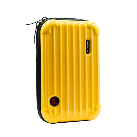 For Insta360 One RS AMagisn Sports Camera Storage Bag Handheld Waterproof Carrying Bag(Yellow) - Case & Bags by aMagisn | Online Shopping UK | buy2fix