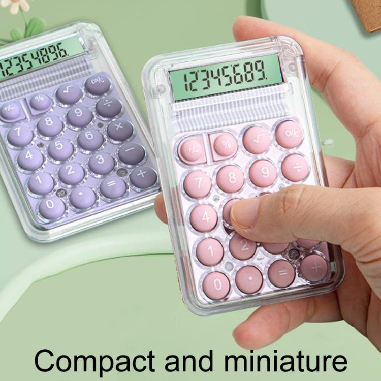 Small Silent Simple Calculator Mini Candy Dormitory Student Office Exam Tool(Green) - Calculator by buy2fix | Online Shopping UK | buy2fix