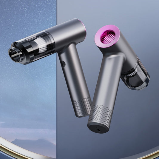 SUITU ST-6677 Car Household Small Handheld Brushless Blowing And Suction 2 In 1 Vacuum Cleaner(Gray) by SUITU