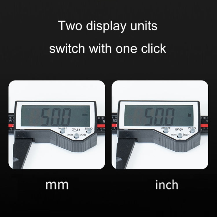 237MM Large Screen Electronic Digital Caliper For Inner Outer Diameter Measurement - Measuring Tools by buy2fix | Online Shopping UK | buy2fix