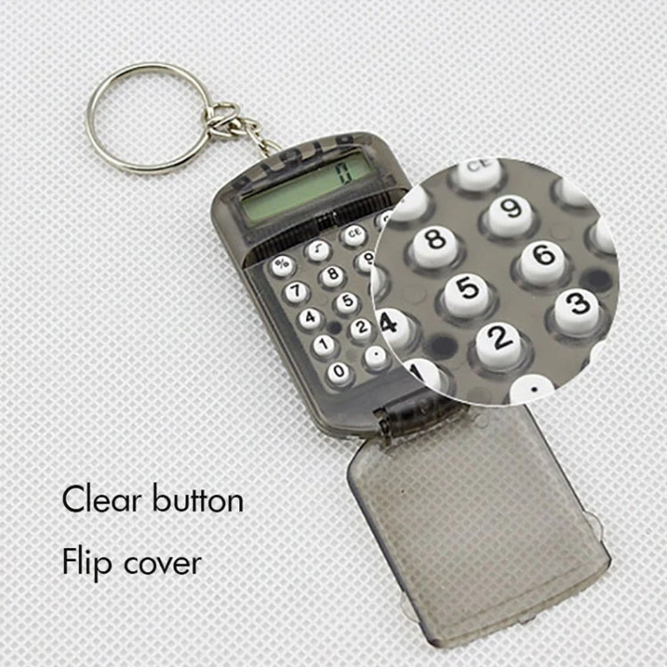 Flip Top Portable Mini Calculator Student Exam Office Calculator(White) - Calculator by buy2fix | Online Shopping UK | buy2fix