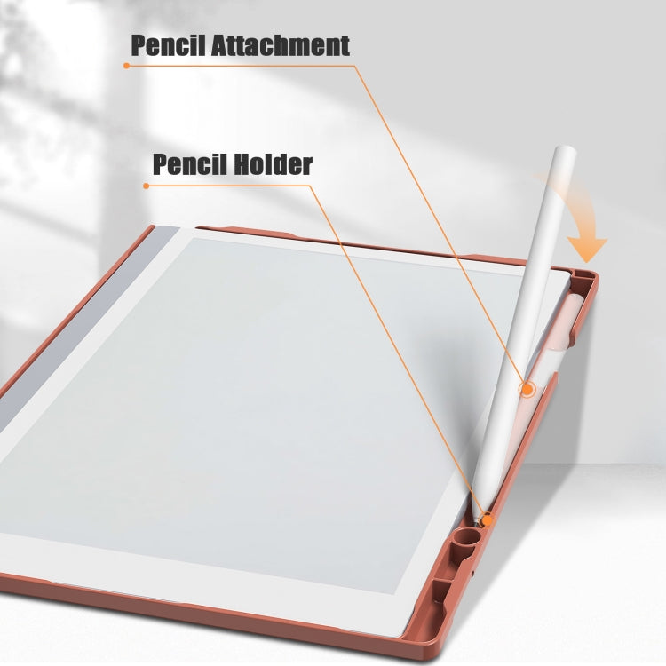 For ReMarkable 2 10.3 Inch 2020 Paper Tablet Case 360 Degree Rotating Stand Cover with Pencil Holder(Brown) - Others by buy2fix | Online Shopping UK | buy2fix