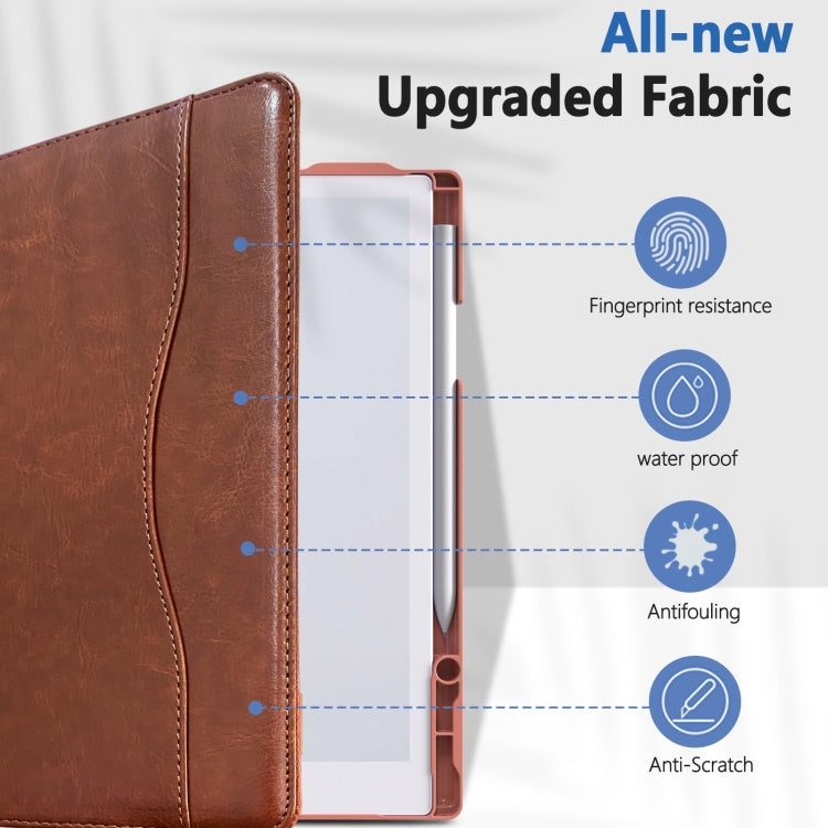 For ReMarkable 2 10.3 Inch 2020 Paper Tablet Case 360 Degree Rotating Stand Cover with Pencil Holder(Brown) - Others by buy2fix | Online Shopping UK | buy2fix