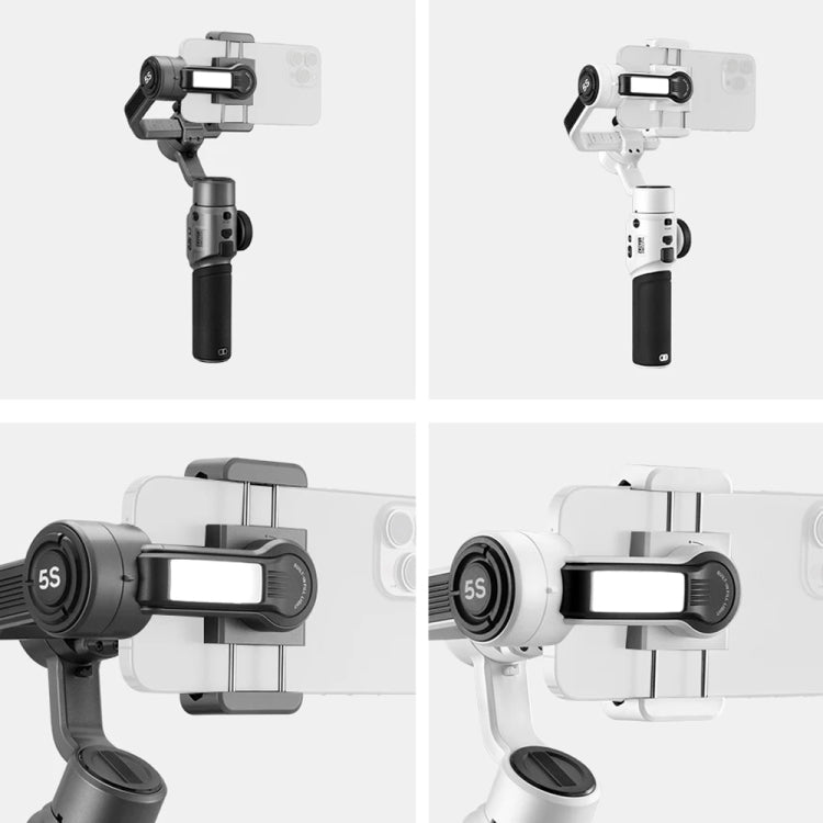 ZHIYUN Smooth 5S 3-Axis Smartphone Handheld Gimbals Stabilizer, Spec: Standard White - Handheld Gimbals by ZHIYUN | Online Shopping UK | buy2fix