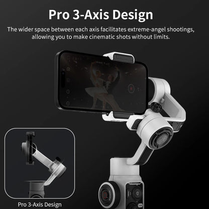 ZHIYUN Smooth 5S 3-Axis Smartphone Handheld Gimbals Stabilizer, Spec: Combo White - Handheld Gimbals by ZHIYUN | Online Shopping UK | buy2fix