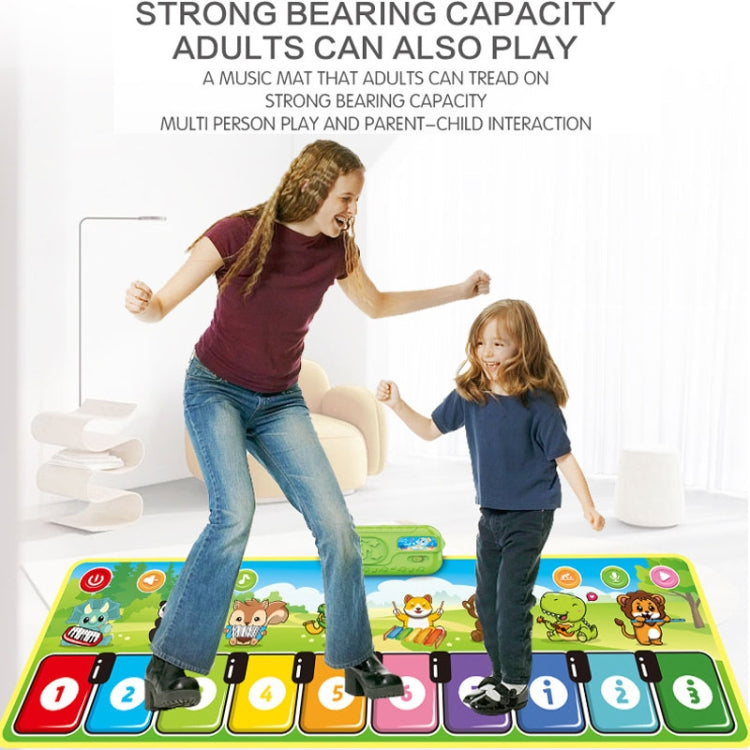 110x36cm Children Piano Mat Footsteps Music Dancing Blanket Parent-Child Multifunctional Game Blanket - Music Toys by buy2fix | Online Shopping UK | buy2fix