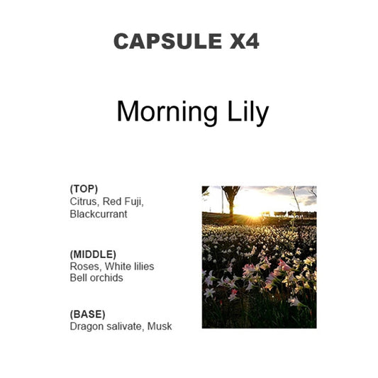 BEN.JACK 4pcs /Set Coffee Cup Air Outlet Aromatherapy Refill Tablets(Morning Lily) by BEN.JACK