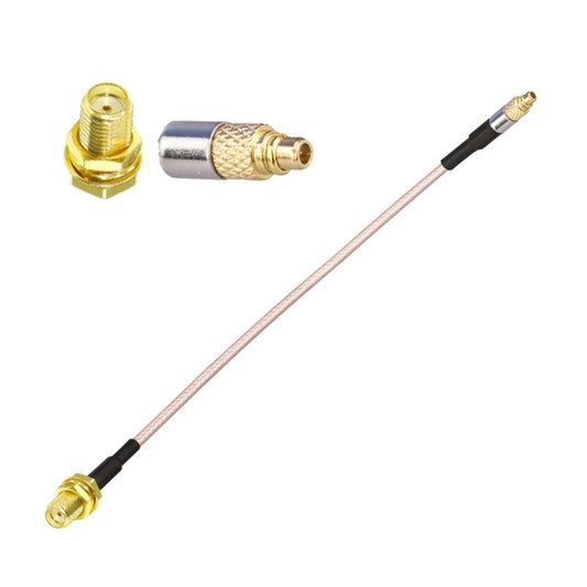 SMA Female To MMCX Male RG316 15cm Coaxial Extension Cable SMA To MMCX Adapter Cable by buy2fix