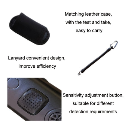 Mini Waterproof Handheld Metal Positioning Rod Detector(Black) - Metal Detector by buy2fix | Online Shopping UK | buy2fix