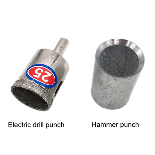 2sets 25mm Car Floor Mat Special Electric Drill Punch Accessories by buy2fix