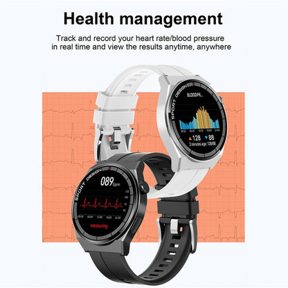 GT3Pro 1.28-Inch Health Monitoring Bluetooth Call Smart Watch With NFC, Color: Black Three-bead Steel by buy2fix