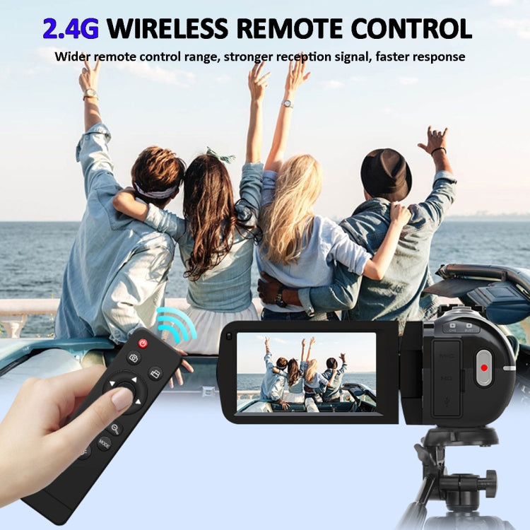 AF5 40X Zoom Digital Camera With 3.0-Inch IPS Touch Screen With Hood + Microphone + Wide-angle Lens - Video Cameras by buy2fix | Online Shopping UK | buy2fix