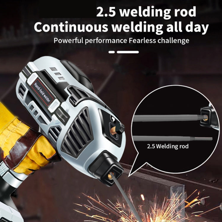 Handheld Welding Machine Home Small Portable Inverter Welder(Gray US Plug 110V) - Electric Soldering Iron by buy2fix | Online Shopping UK | buy2fix