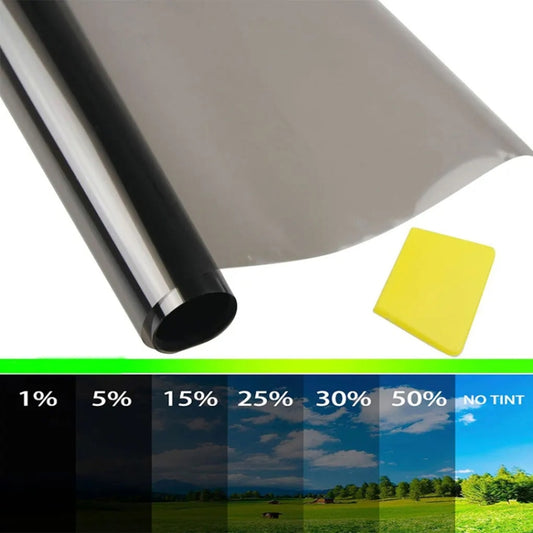50cm x 3m Car Glass Sun Protection Heat Insulation Solar Translucent Film, Transmittance: 5 Percent by buy2fix