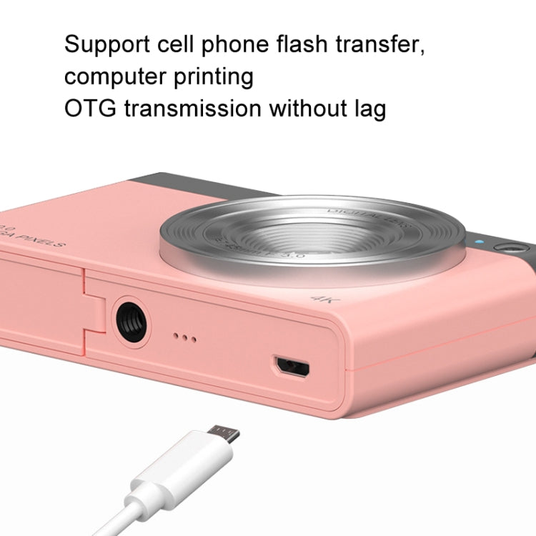 50 MP HD Camera 4K Video Retro Vlog Self-Shooting Camera(Black) by buy2fix