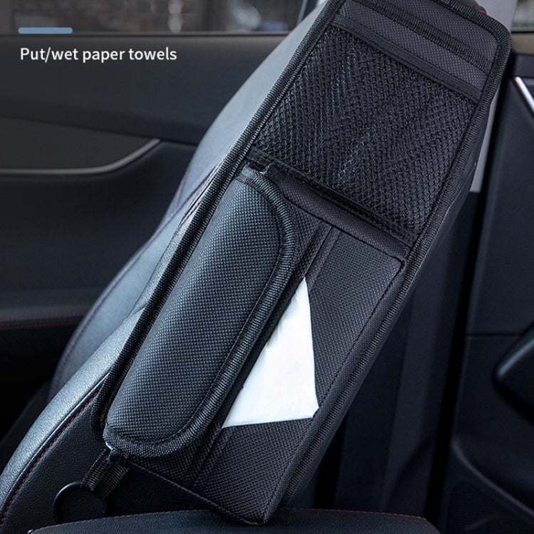 Car Seat Side Storage Hanging Bag Tissue Box, Model: H321 Carbon Fiber Pattern - Stowing Tidying by buy2fix | Online Shopping UK | buy2fix