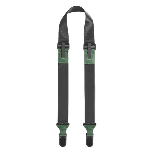 Quick Release Mirrorless Camera Crossbody Strap SLR Camera Decompression Halter Strap(Black+Green) - Camera Strap by buy2fix | Online Shopping UK | buy2fix