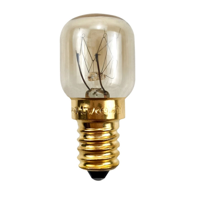 E14 Salt Crystal Lamps High Temperature Resistant Oven Light Bulb, Power: 15W Brass Lamp Head(2700K Warm White) - LED Blubs & Tubes by buy2fix | Online Shopping UK | buy2fix