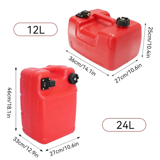 KOETSU Outboard Motor External Fuel Tank Accessories Spare Oil Drum, Capacity: 12L Outer Oil Tank by KOETSU