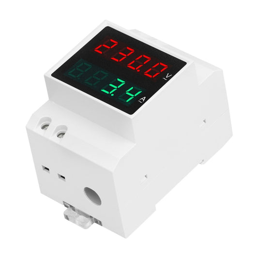 SINOTIMER SDM003-F 4 Digits Display DIN-Rail Single Phase AC Dual Display Voltage And Current Meter by SINOTIMER
