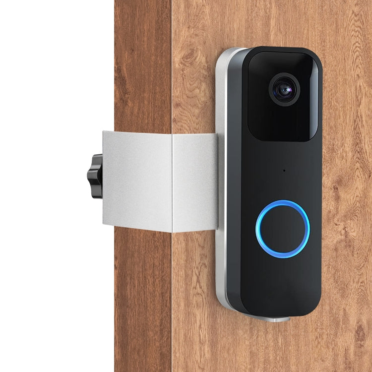 For Blink Doorbell Bracket No-Drilling Easy Installation Mount(Silver) by buy2fix