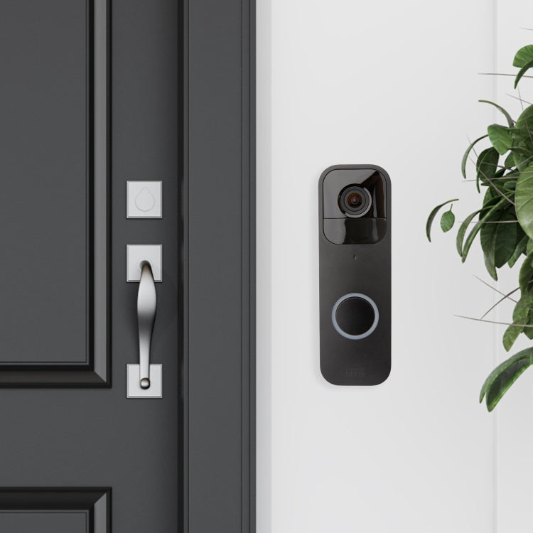 For Blink Doorbell Backplate Replacement Part(Black) by buy2fix