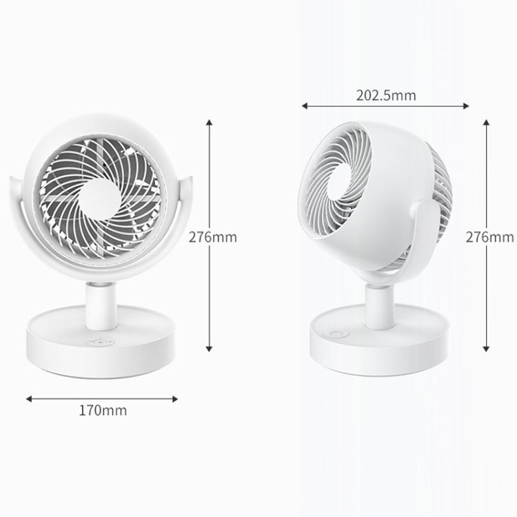 Desktop Air Circulation Fan Household Office Compact Mute Electrical Fan, Style: USB Plug In - Electric Fans by buy2fix | Online Shopping UK | buy2fix