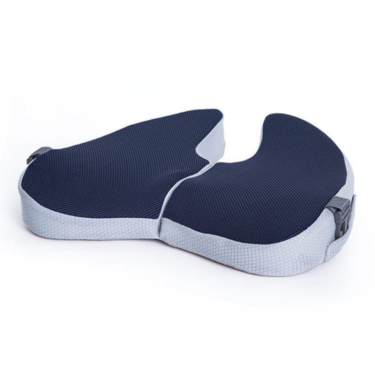 BEWALKER Foldable Travel Seat Cushion Memory Foam Breathable Chair Cushion(Navy) by BEWALKER